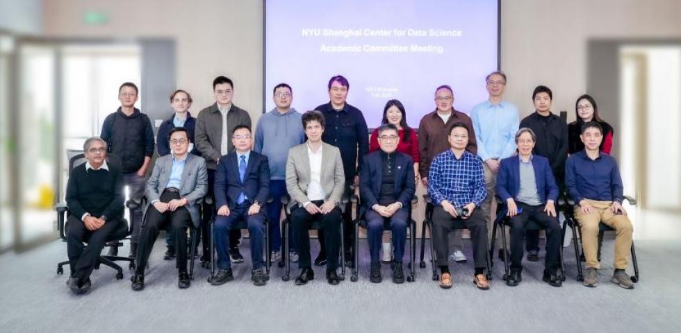 Center for Data Science Convenes Third Academic Committee Meeting