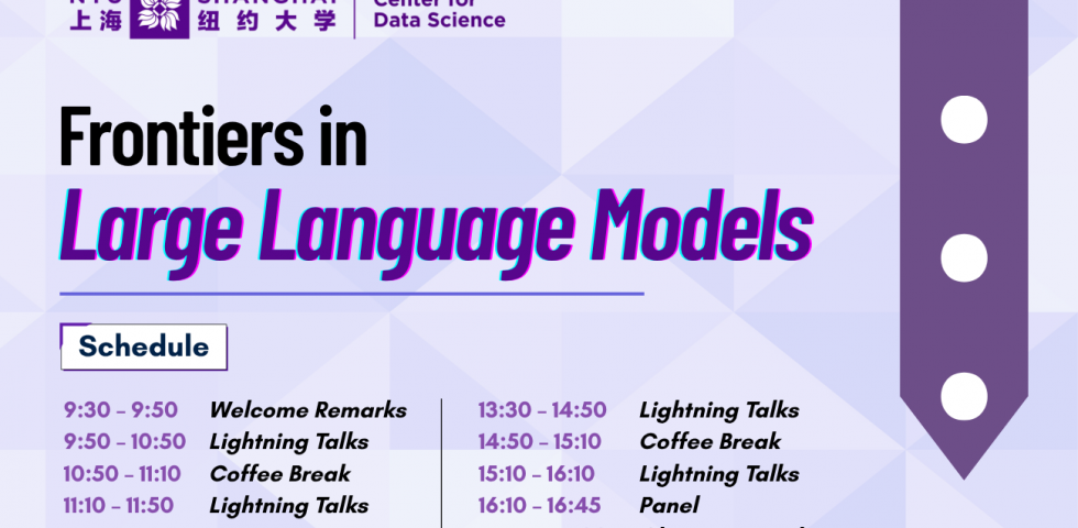 Frontiers in Large Language Models